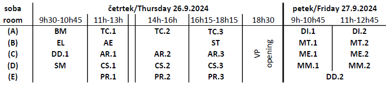 urnik/schedule